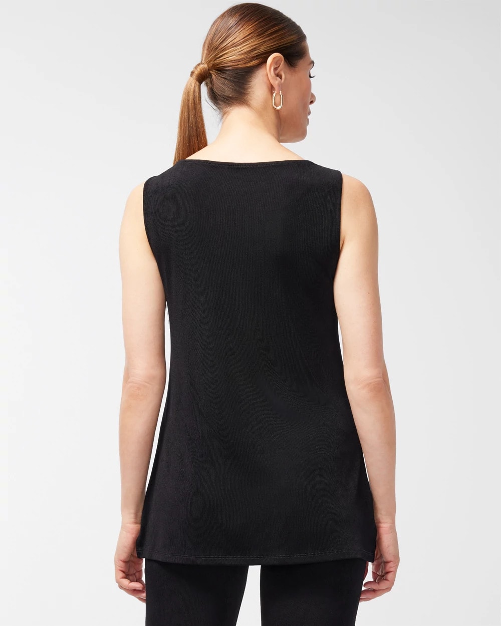 Chico's Women | Travelers™ Classic Side-Slit Tank TRAVELERS BLACK