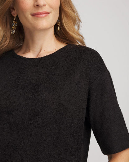 Chico's Women | Cozy Crewneck Tee BLACK