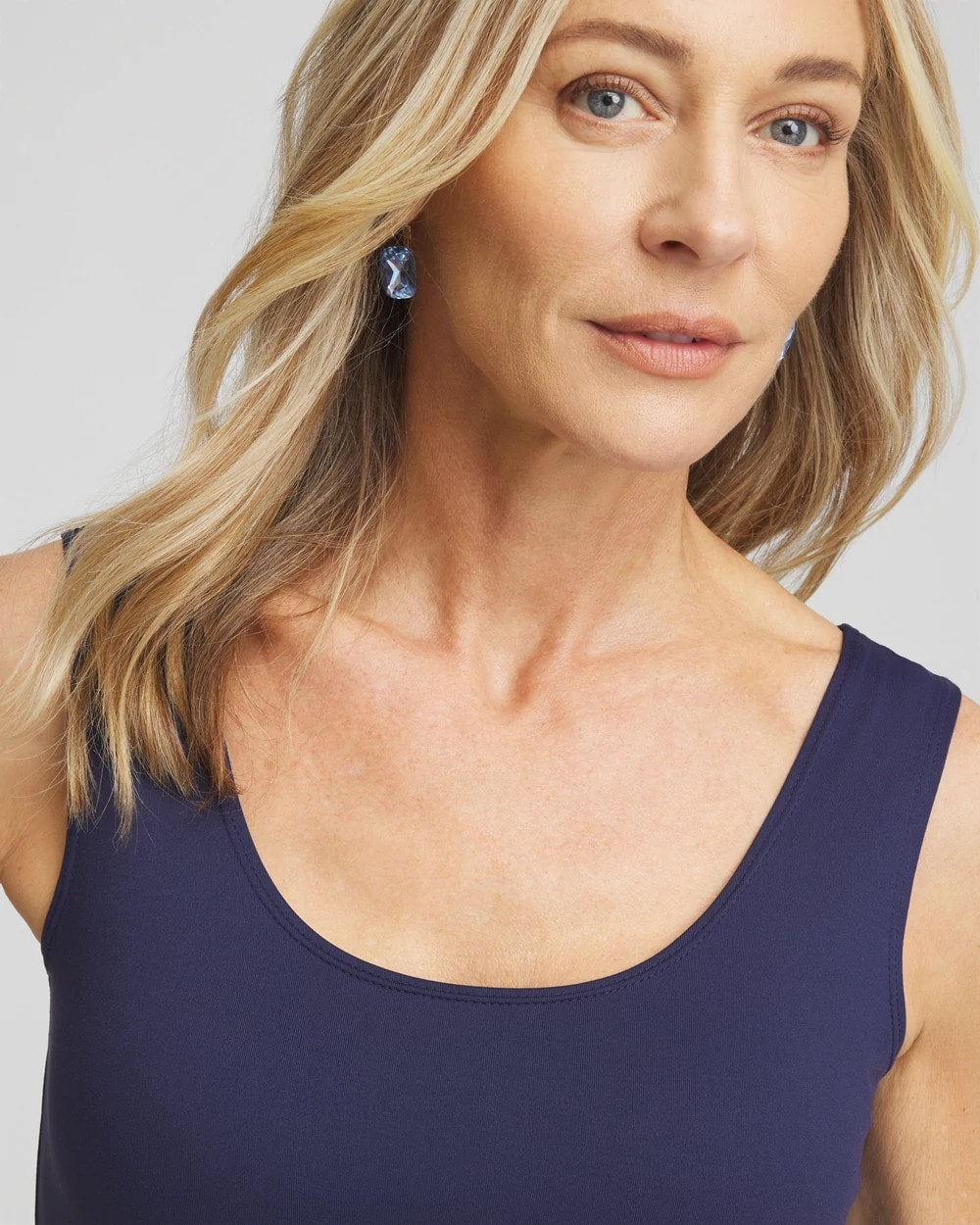 Chico's Women | Microfiber Tank PASSPORT BLUE