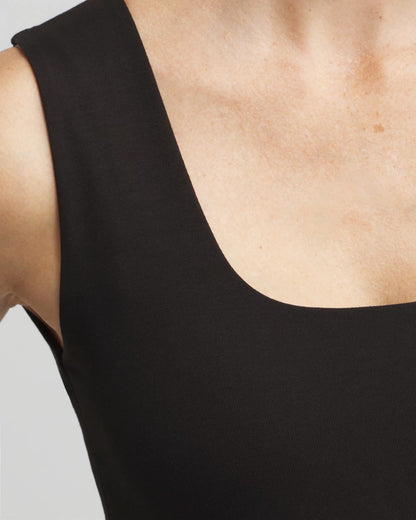 Chico's Women | Contour Cotton™ Square Neck Tank BLACK