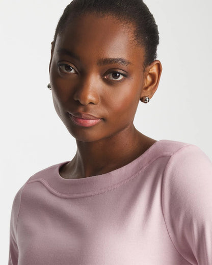 Chico's Women | Pima 3/4 Sleeve Tee SWEET BLOSSOM