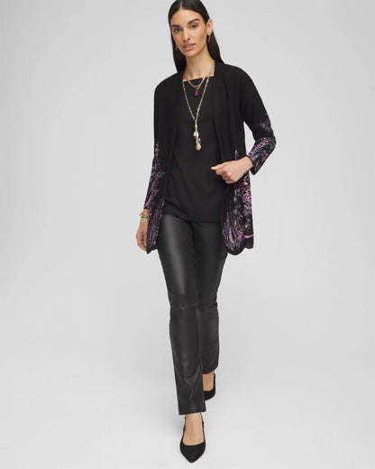 Chico's Women | Pima Cotton Square-Neck Tunic BLACK
