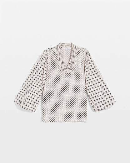 Chico's Women | Bubble-Sleeve Smocked Top ENGLISH CREAM