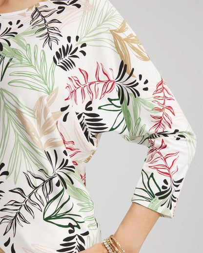Chico's Women | Touch of Cool™ Tapered Top ECRU