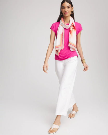 Chico's Women | Cap Sleeve Dolman Tee CRUSHED BERRIES
