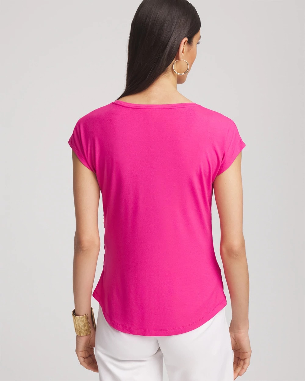 Chico's Women | Cap Sleeve Dolman Tee CRUSHED BERRIES