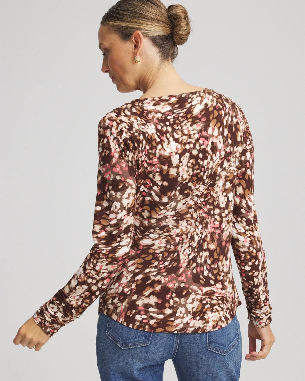 Chico's Women | Touch of Cool™ Cowlneck Tee CACAO