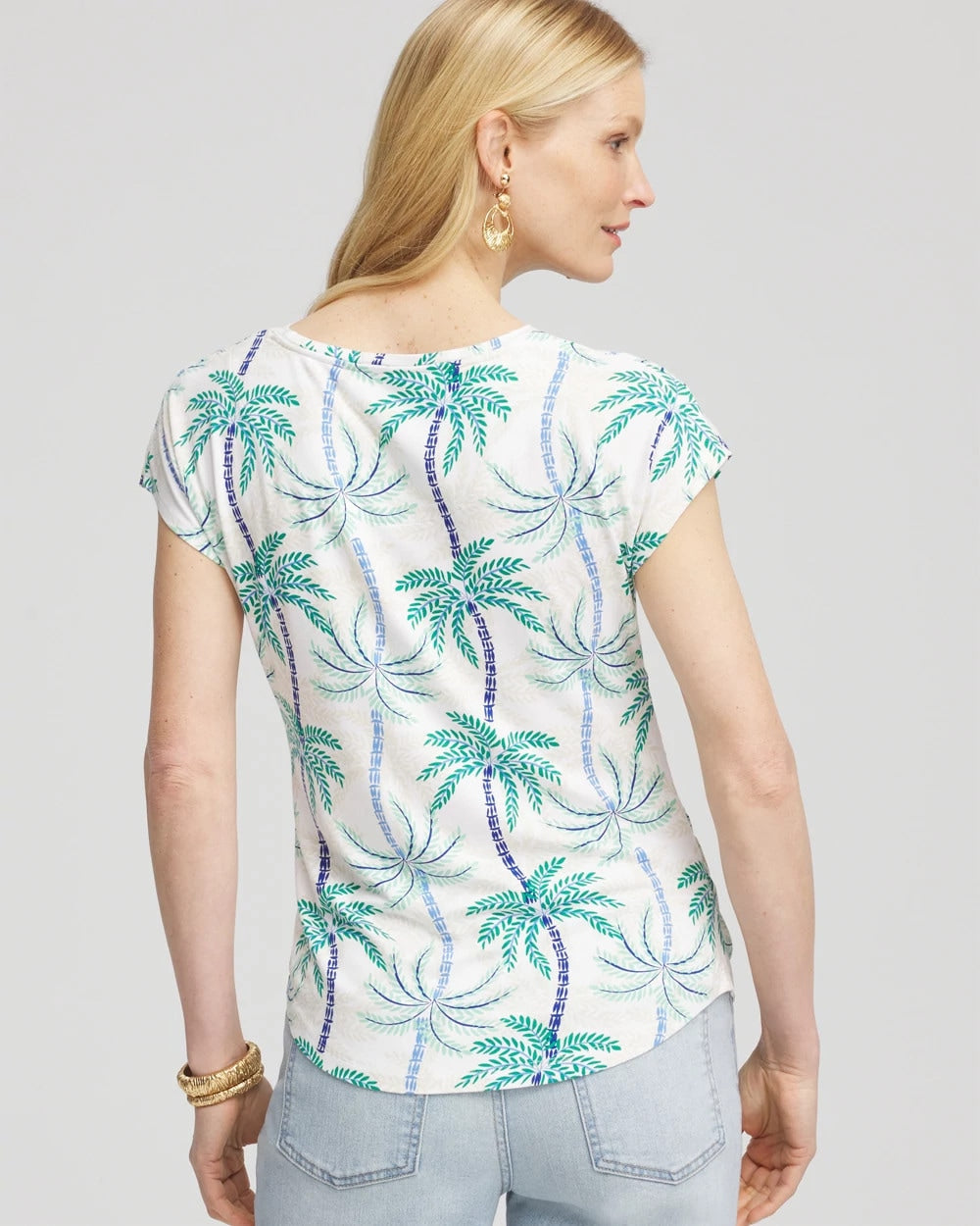 Chico's Women | Cap Sleeve Dolman Tee ALABASTER