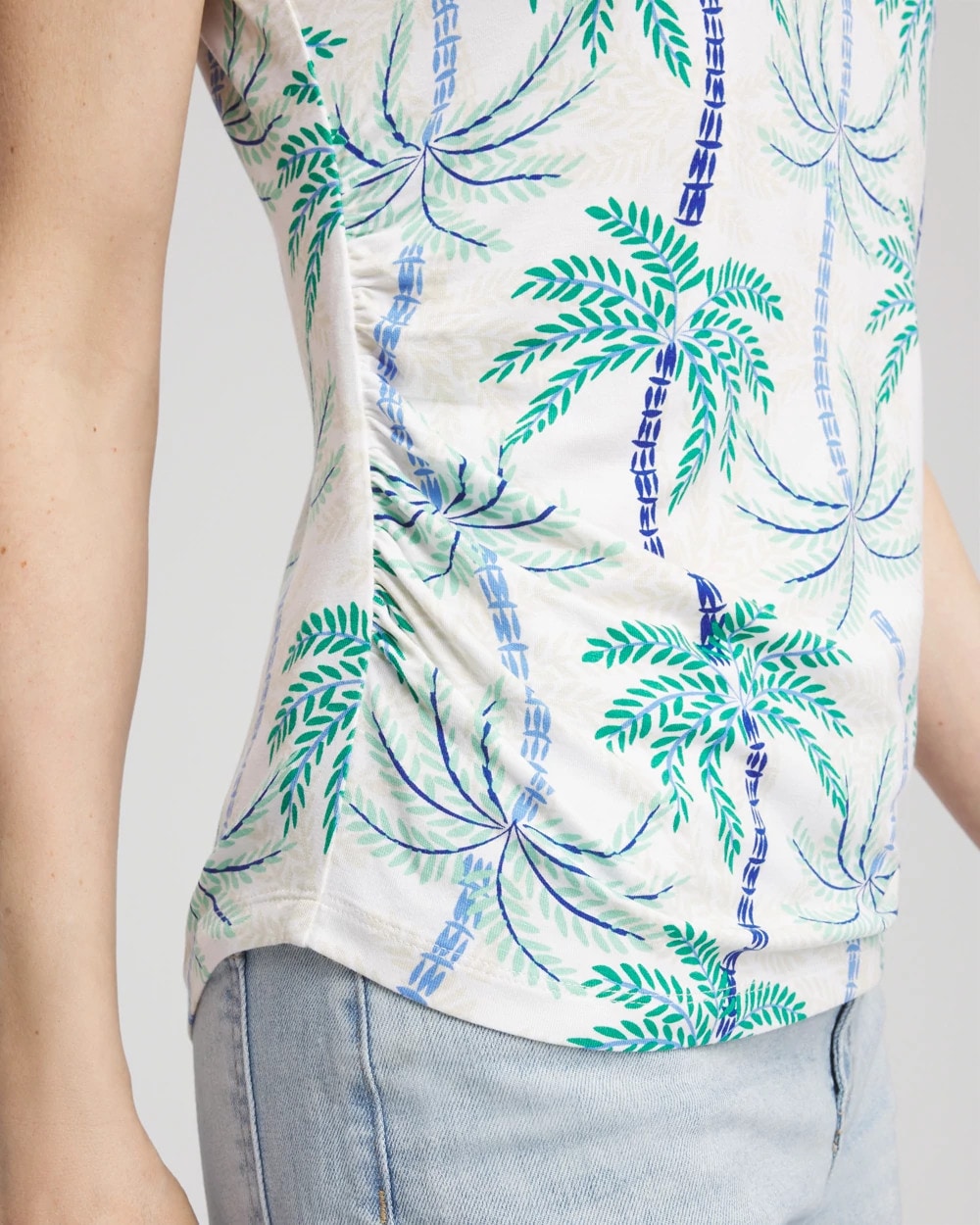 Chico's Women | Cap Sleeve Dolman Tee ALABASTER