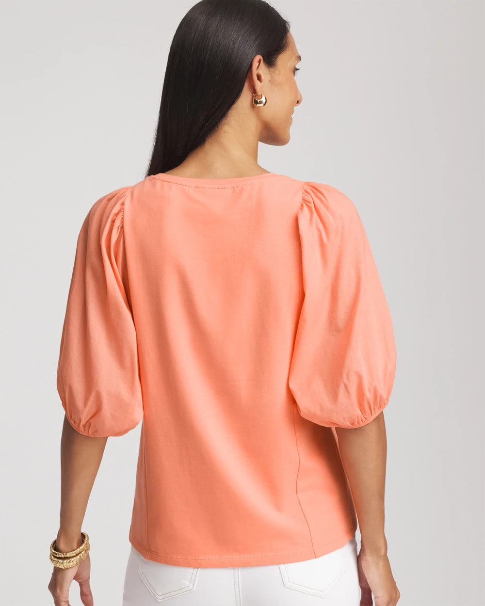 Chico's Women | Dolman Sleeve Knit Top SUNSET PEACH