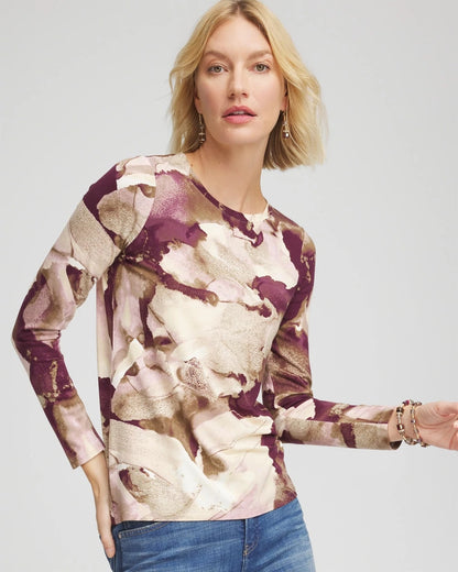 Chico's Women | Touch of Cool™ Layering Tee ENGLISH CREAM
