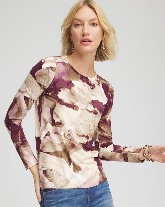 Chico's Women | Touch of Cool™ Layering Tee ENGLISH CREAM