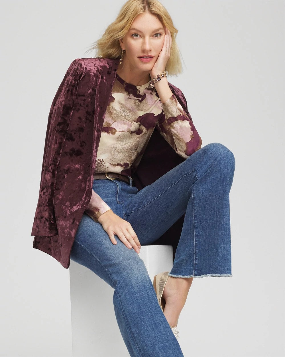 Chico's Women | Touch of Cool™ Layering Tee ENGLISH CREAM