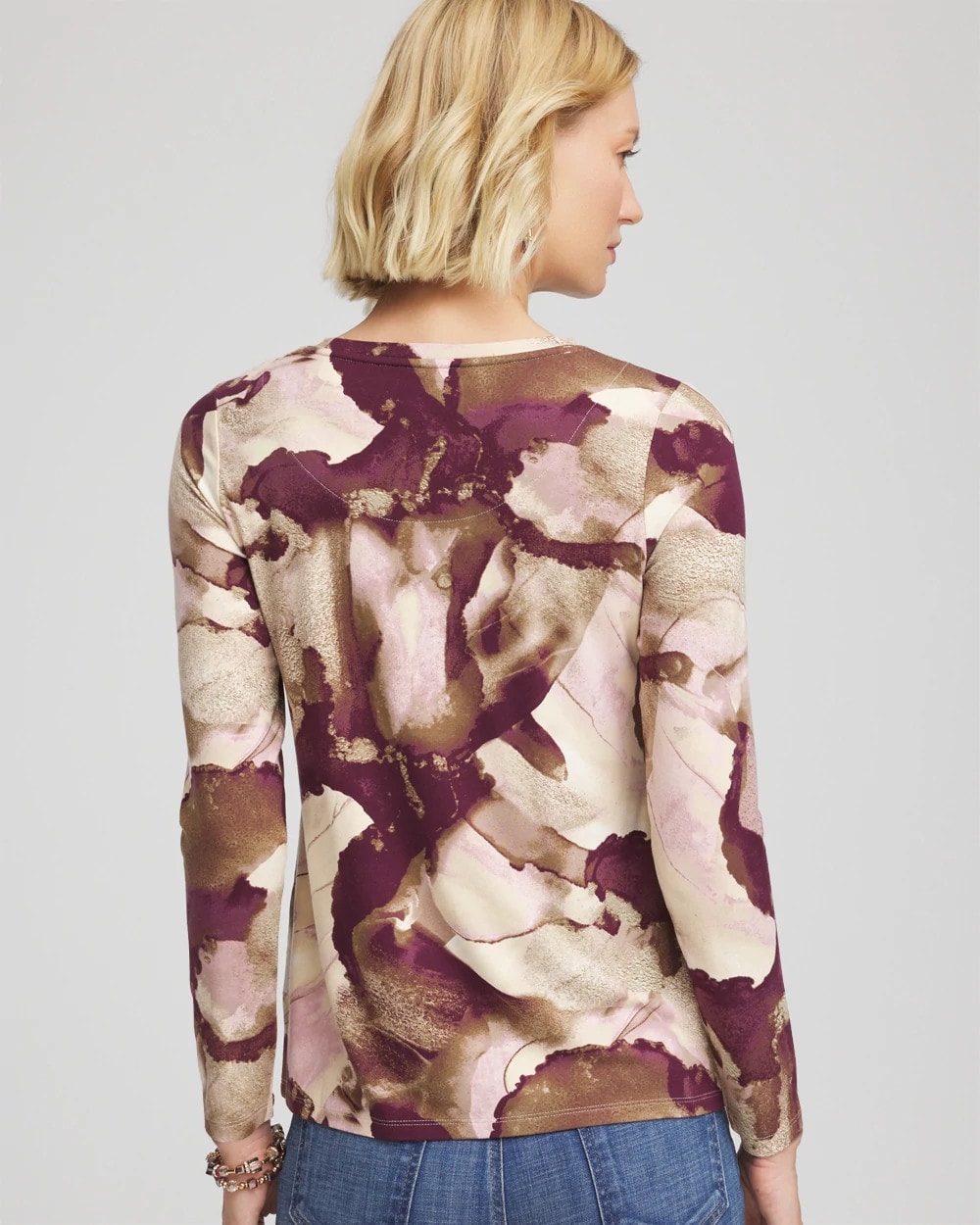 Chico's Women | Touch of Cool™ Layering Tee ENGLISH CREAM