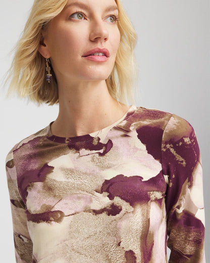 Chico's Women | Touch of Cool™ Layering Tee ENGLISH CREAM