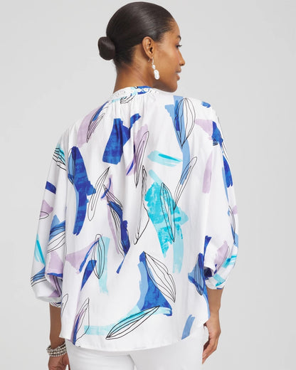 Chico's Women | Batwing Sleeve Top PARADISO BLUE