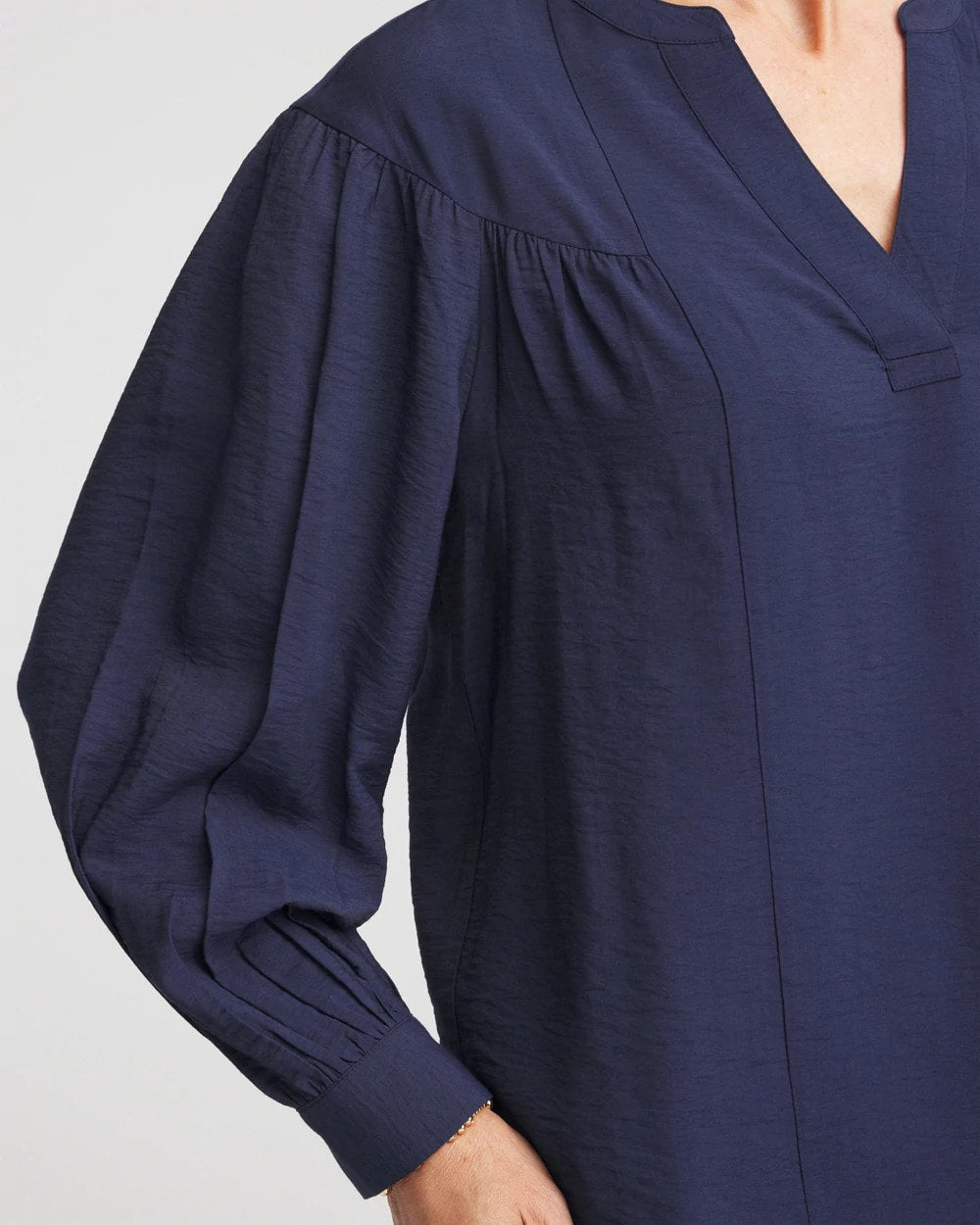 Chico's Women | Woven Relaxed-Fit Shirt PASSPORT BLUE