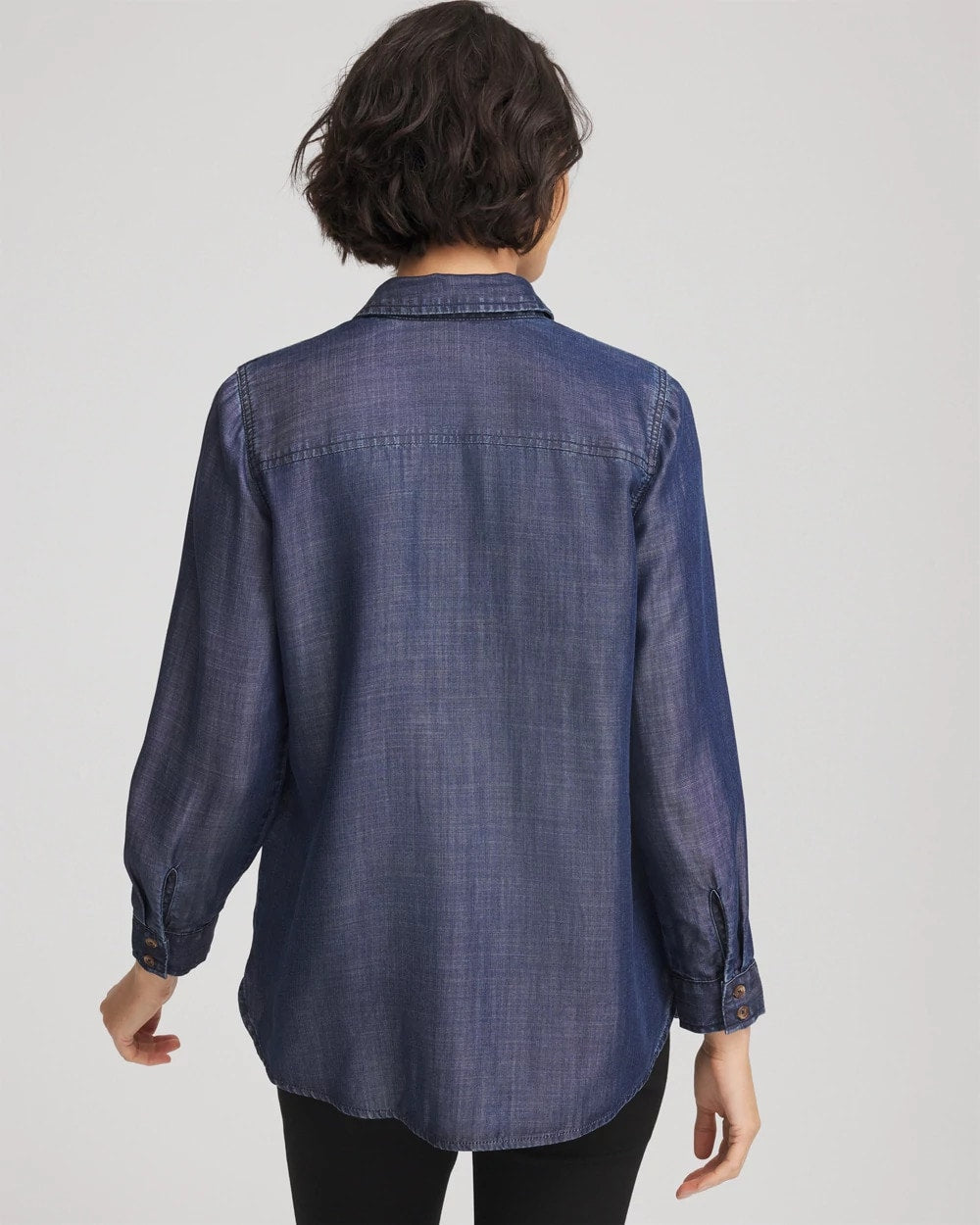 Chico's Women | Tencel™ Classic-Fit Denim Tunic ROSARIO INDIGO