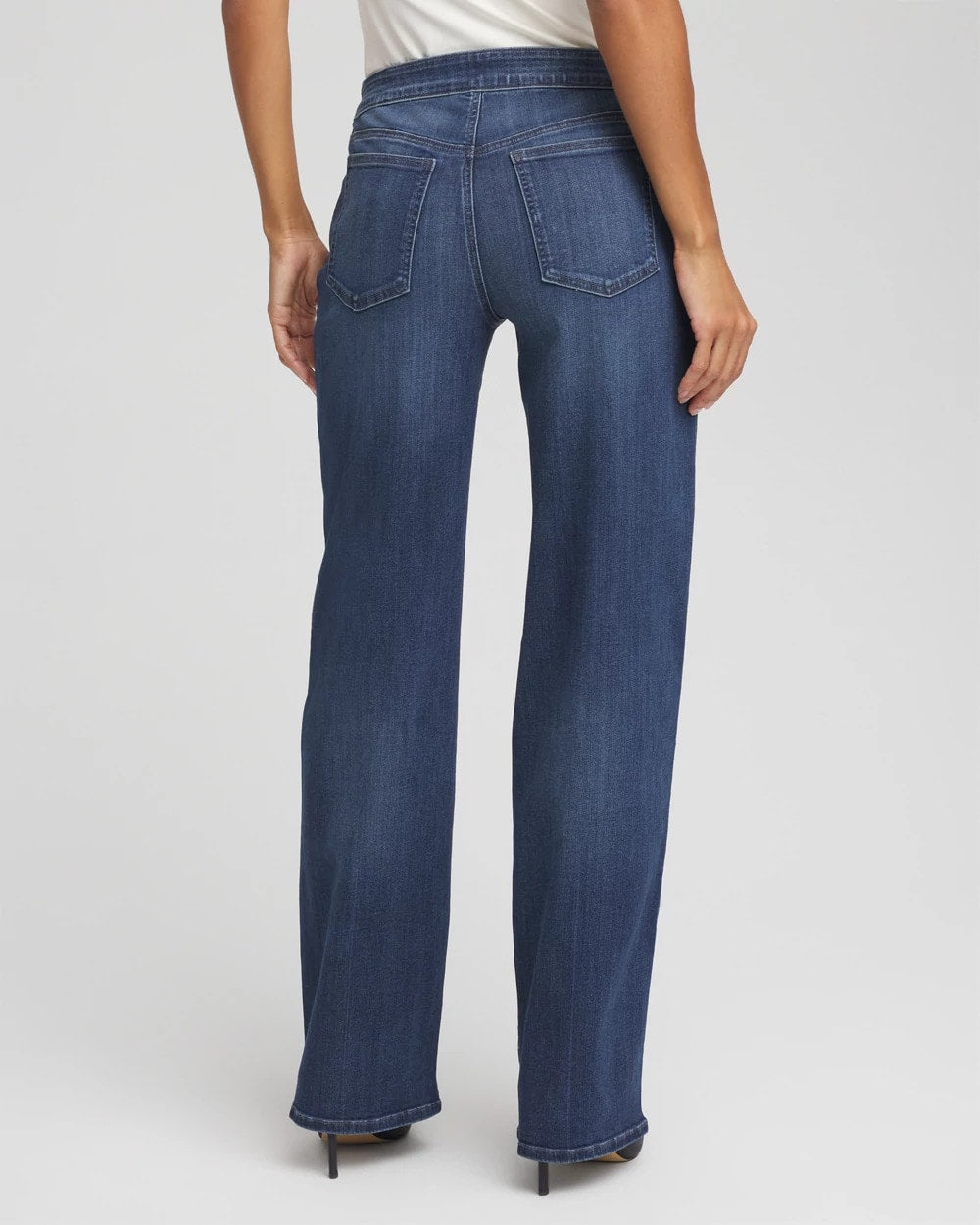 Chico's Women | Pull On Wide Jean ALEAH INDIGO