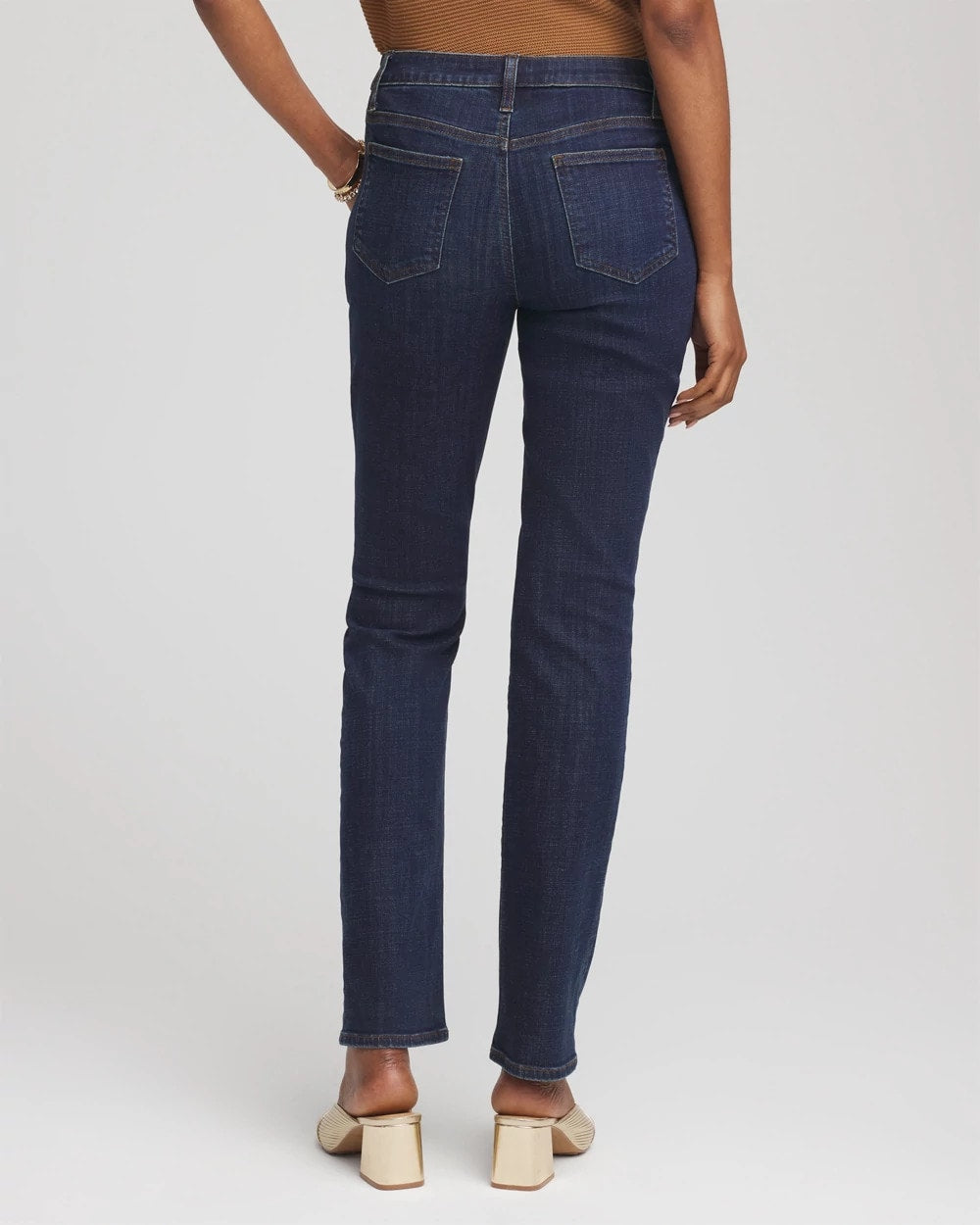 Chico's Women | Girlfriend Slim Full-Length Jeans DARK SAPPHIRE INDIGO