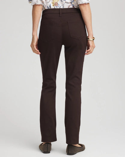 Chico's Women | Girlfriend Slim Full-Length Jeans COCOA BEAN