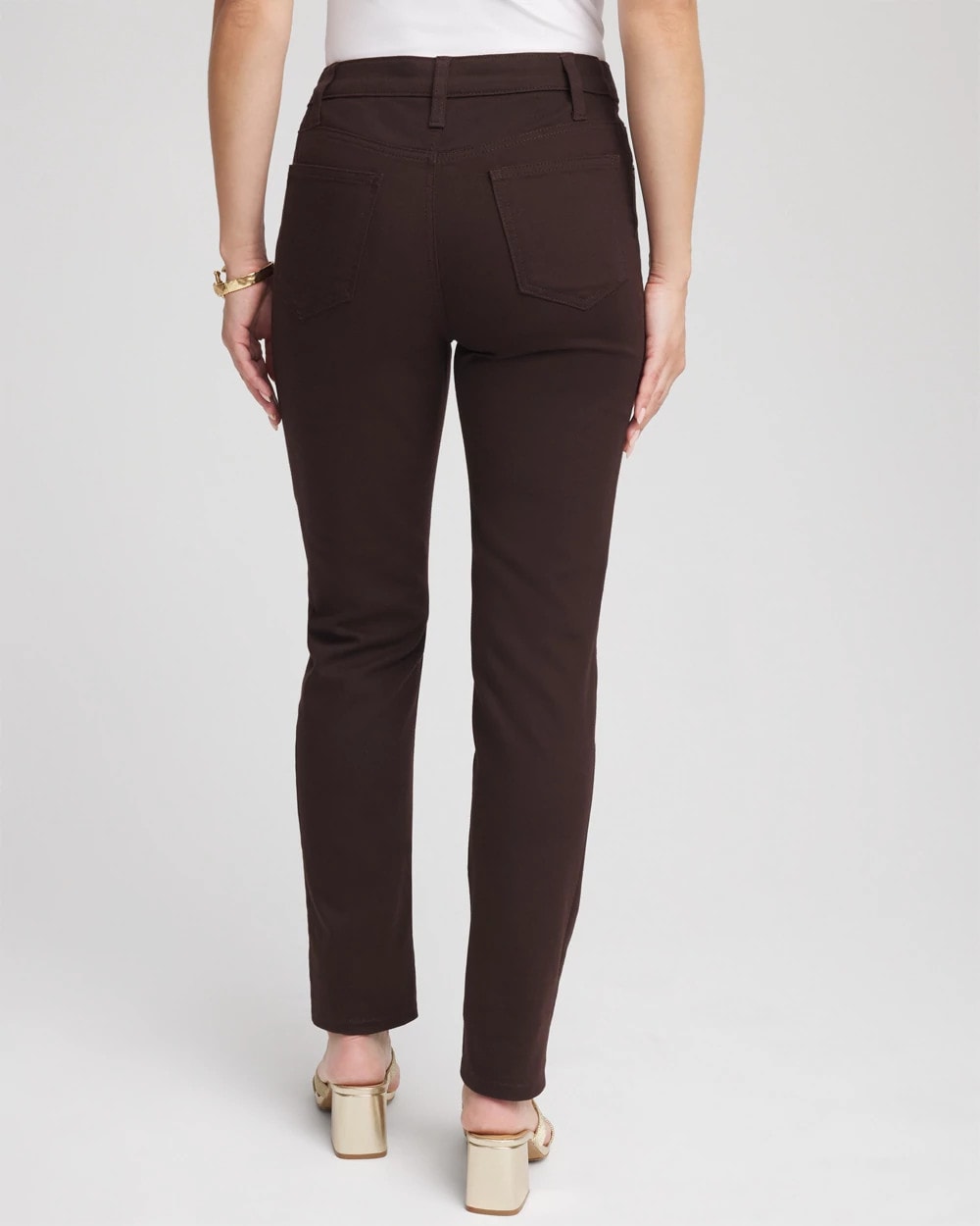 Chico's Women | Girlfriend Slim Ankle Jeans COCOA BEAN