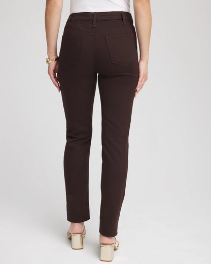 Chico's Women | Girlfriend Slim Ankle Jeans COCOA BEAN