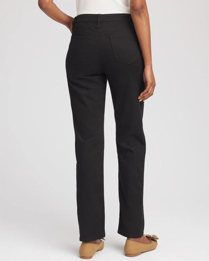 Chico's Women | Girlfriend Slim Full-Length Jeans BLACK