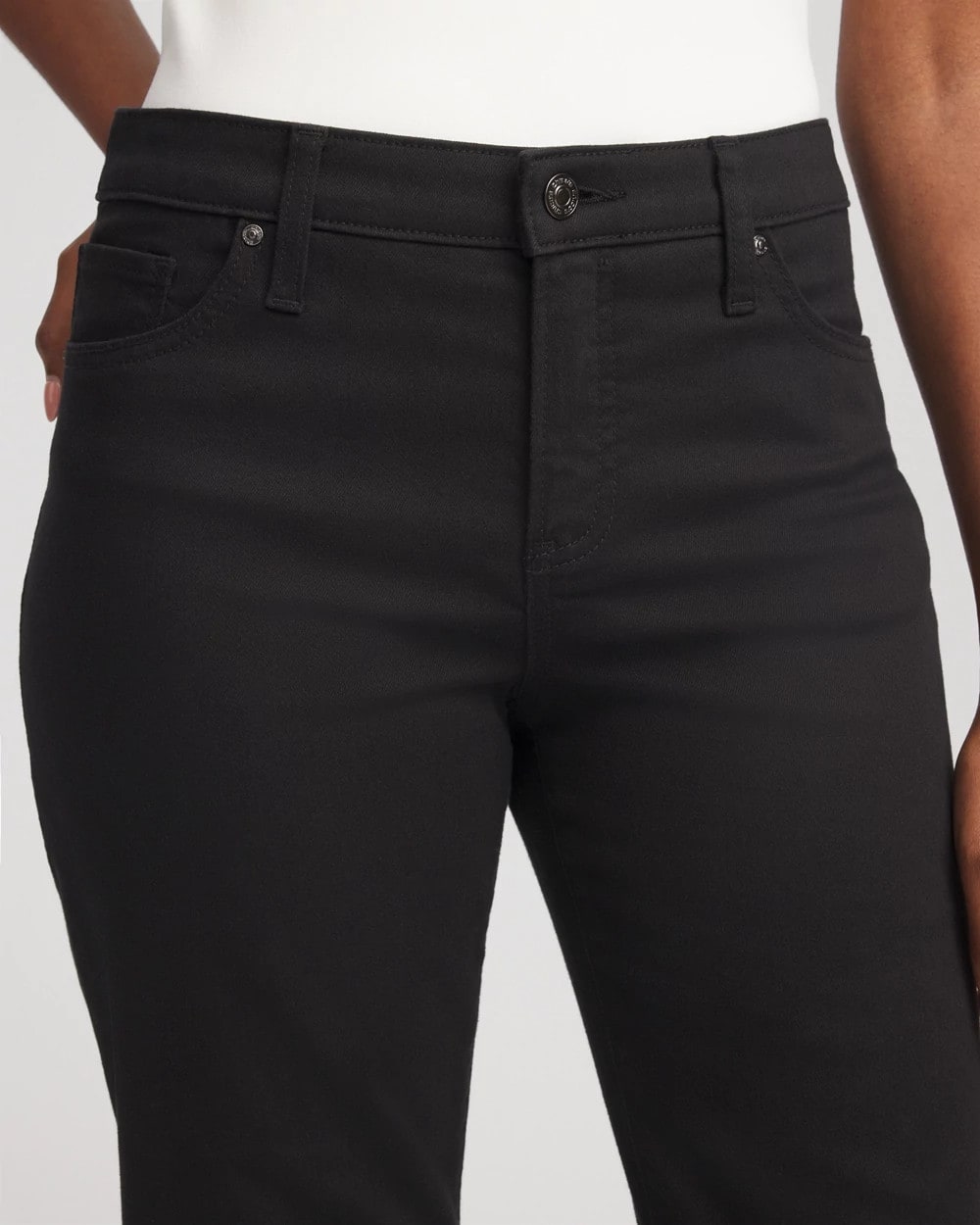 Chico's Women | Girlfriend Slim Full-Length Jeans BLACK