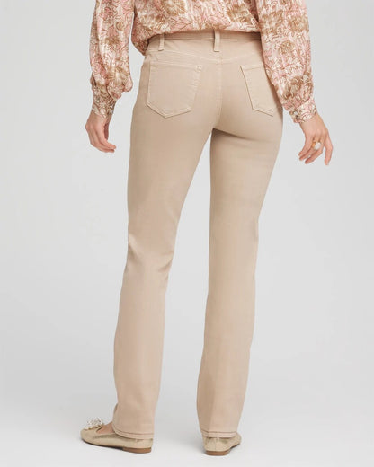Chico's Women | Girlfriend Slim Full-Length Jeans CHAMPAGNE FIZZ