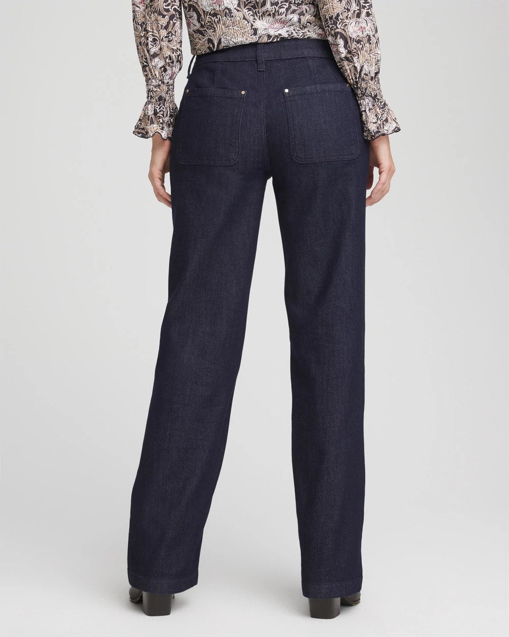 Chico's Women | High-Rise Trouser Jeans CEDAR RINSE