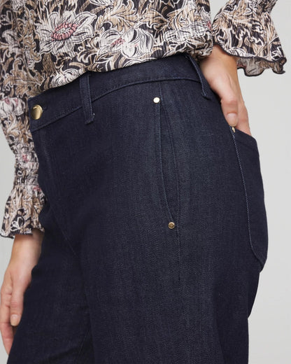 Chico's Women | High-Rise Trouser Jeans CEDAR RINSE