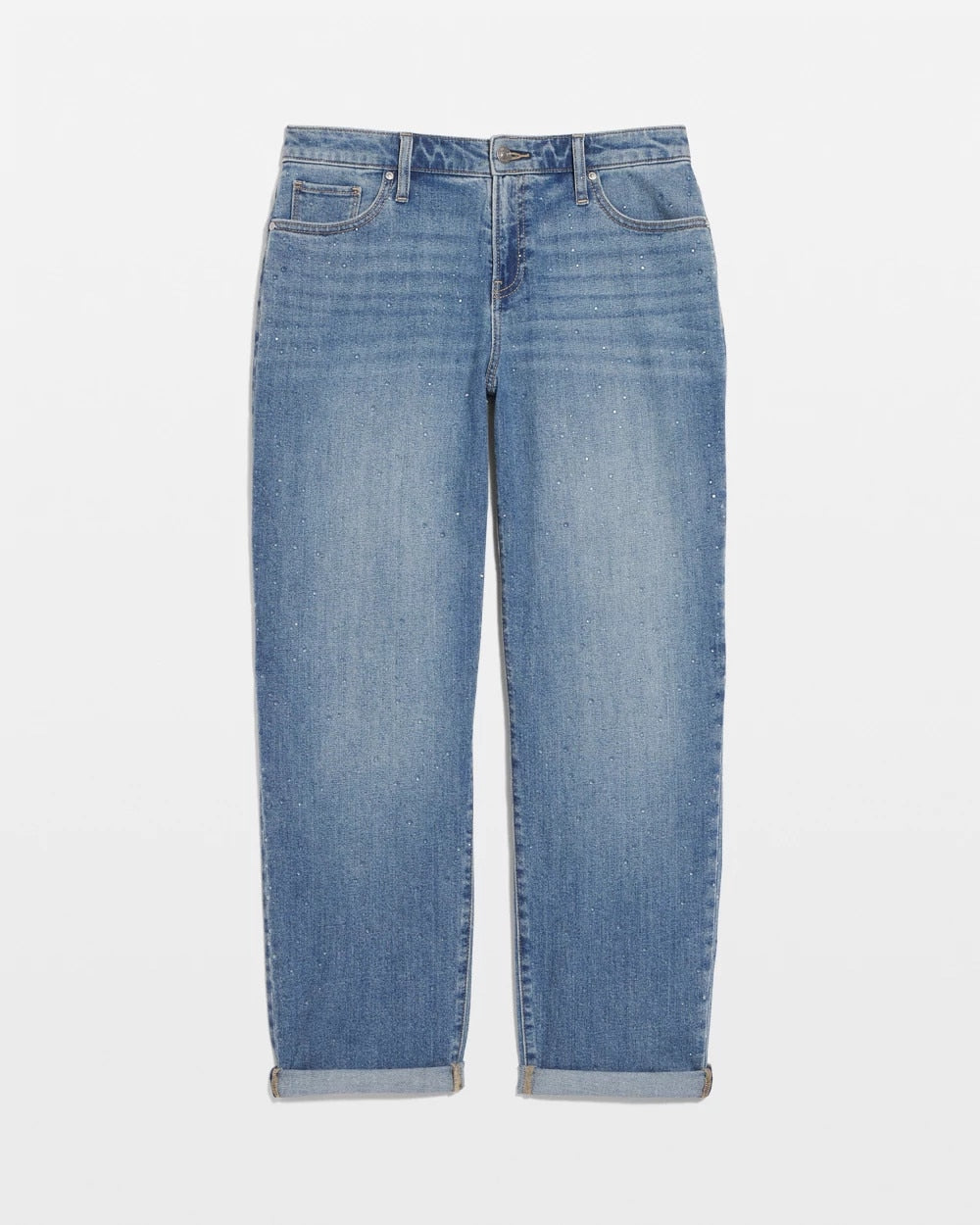 Chico's Women | Dewdrop Boyfriend Cropped Jeans OSLO INDIGO