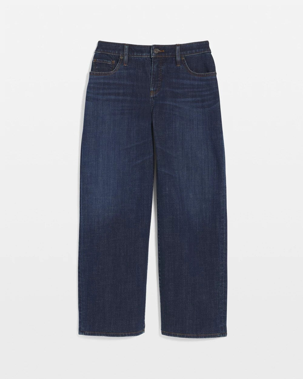 Chico's Women | Girlfriend Cropped Wide-Leg Jean DARK SAPPHIRE INDIGO