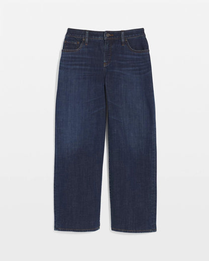 Chico's Women | Girlfriend Cropped Wide-Leg Jean DARK SAPPHIRE INDIGO