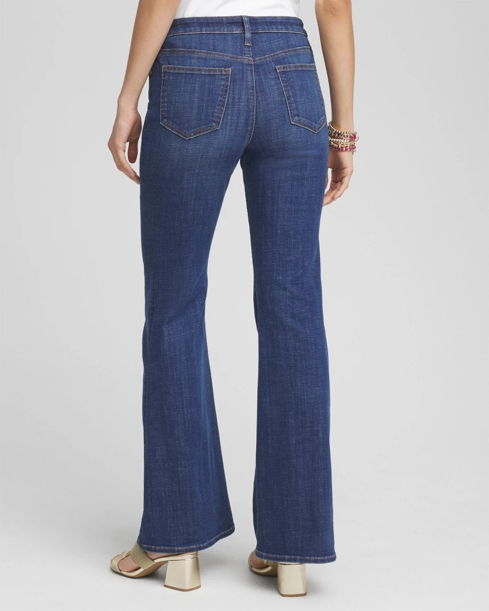 Chico's Women | Girlfriend Flare Jeans CARINA INDIGO