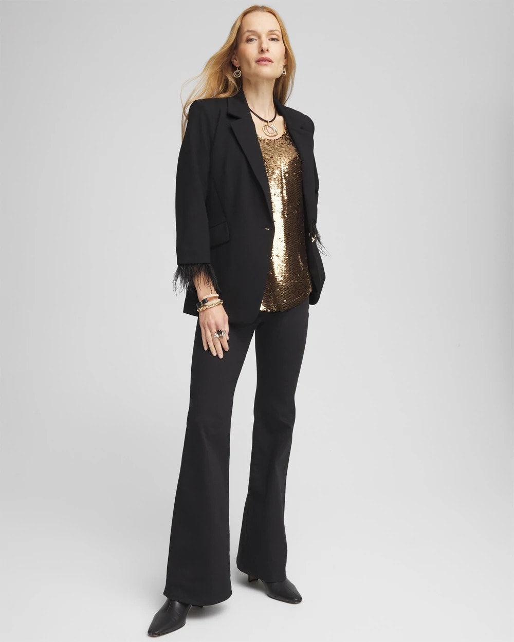 Chico's Women | Pull On Flare Jeggings BLACK