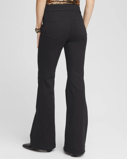 Chico's Women | Pull On Flare Jeggings BLACK