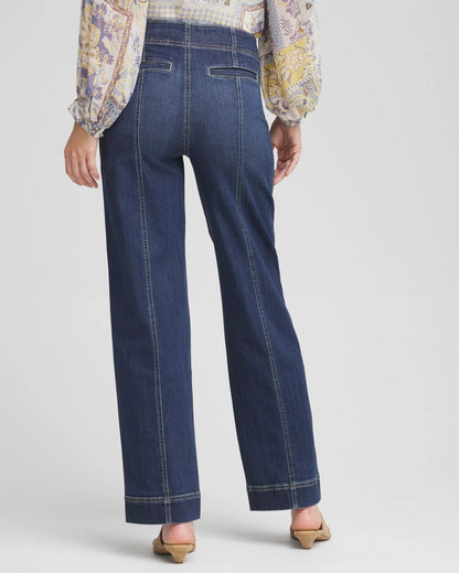 Chico's Women | Pull-On Wide-Leg Jeans ALORA INDIGO