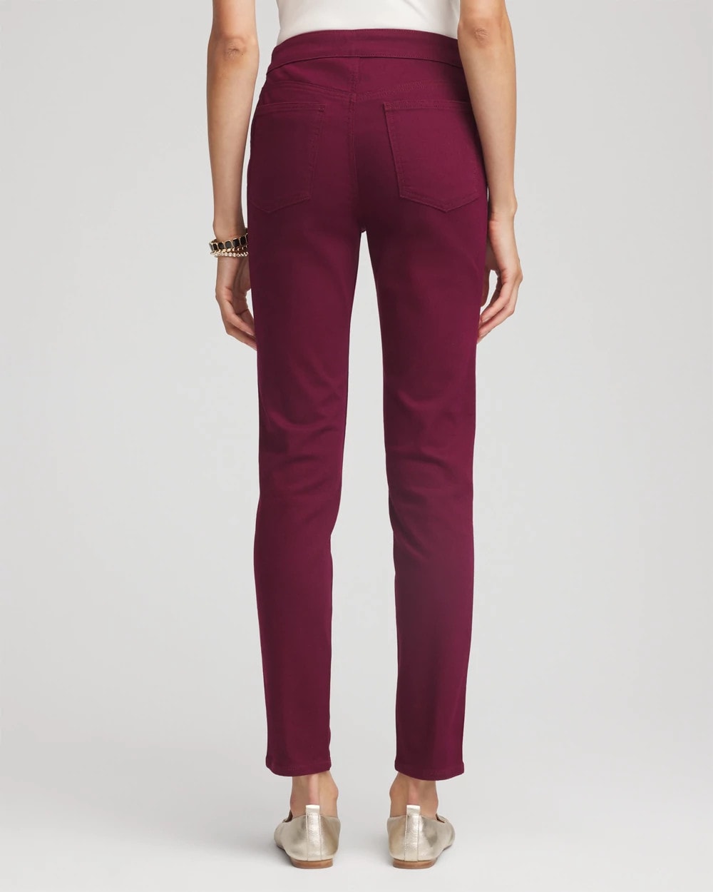 Chico's Women | Modern Pull-On Ankle Jeggings DEEP CHIANTI