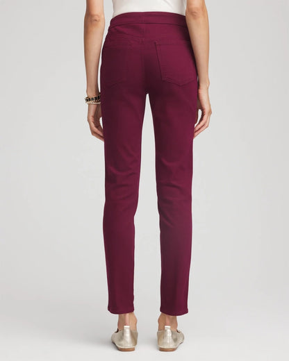 Chico's Women | Modern Pull-On Ankle Jeggings DEEP CHIANTI