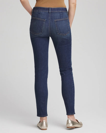 Chico's Women | Pull-On Slim Ankle Jeggings ESTERO INDIGO