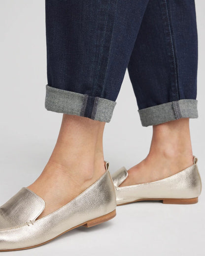 Chico's Women | Cropped Boyfriend Jeans ARIEL SEA INDIGO
