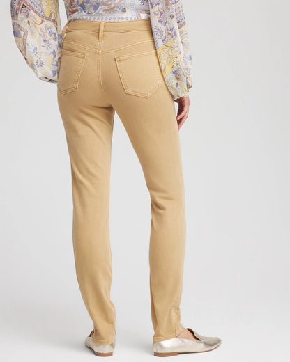Chico's Women | Girlfriend Slim Ankle Jeans CAFE AROMA