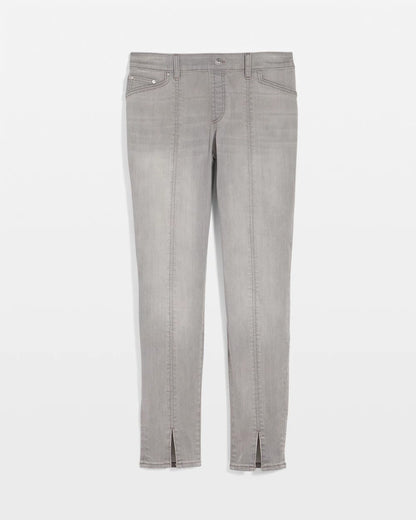 Chico's Women | Silver Pull-On Slim Ankle Jeggings SILVER BIRCH WASH