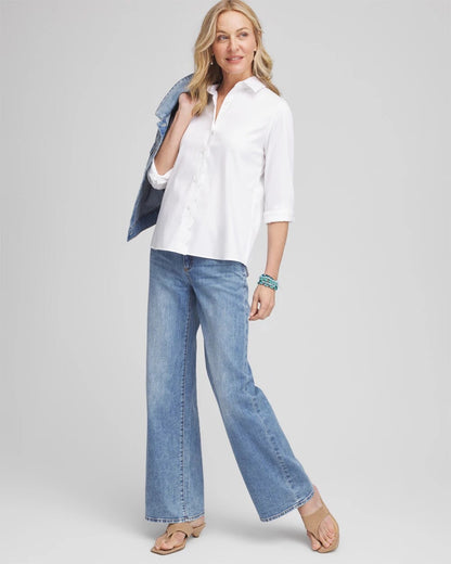 Chico's Women | High Rise Wide Leg Jeans FARRAH INDIGO