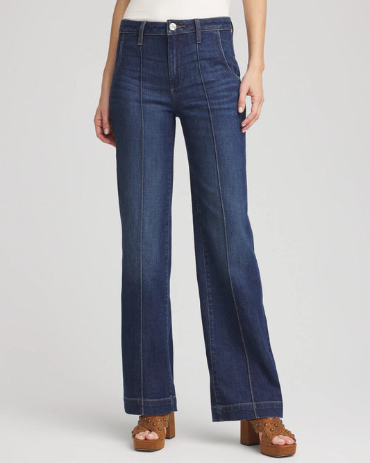Chico's Women | High-Rise Straight Fit Jeans BISCAYNE INDIGO