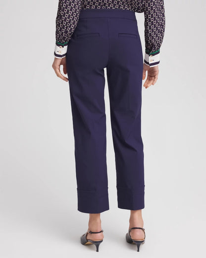 Chico's Women | Emme Sailor Straight Crops PASSPORT BLUE