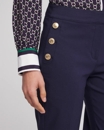 Chico's Women | Emme Sailor Straight Crops PASSPORT BLUE