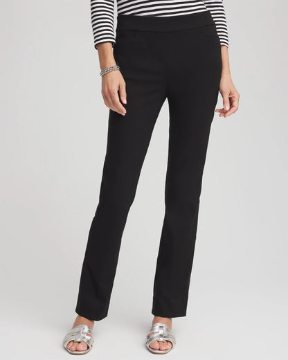 Chico's Women | Brigitte™ Slim Full-Length Pants BLACK